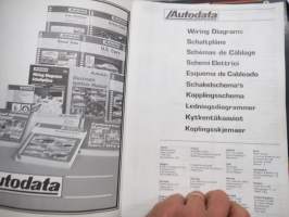 Autodata - Wiring Diagrams 1-2 / Schaltpläne / Schemi Elettrici / Koplingsschema / Kytkentäkaaviot