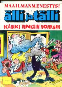 Älli ja Tälli -Kaikki vinksin vonksin (nro 17)