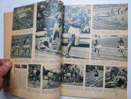 Sommar Olympia Helsingfors 1952 -Se tidskrifts publikation, Helsingin olympialaisten tapahtumat