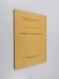 Saamisen lakkaamisesta : luentojakso