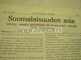 Itsenäinen Suomi 1933 nr 11