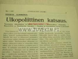 Itsenäinen Suomi 1933 nr 1