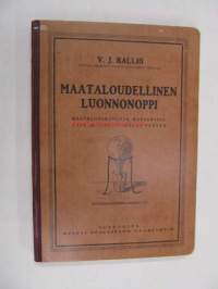 Maataloudellinen luonnonoppi