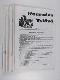 Raamatun ystävä vuosikerta 1964 (puuttuu n:o 12)
