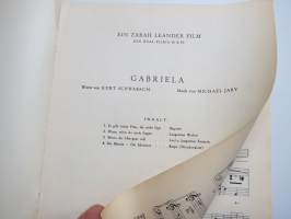 Zarah Leander - Gabriela -nuotit