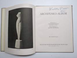Archipenko Album -ex Weikko Puro, Berlin 3.7.1921