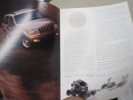 Jeep Grand Cherokee vakio- ja lisävarusteet -myyntiesite