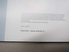 Mazda Premacy 2002 -myyntiesite / sales brochure