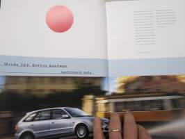 Mazda 323 2001 -myyntiesite / sales brochure