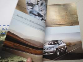 Mazda 323 2001 -myyntiesite / sales brochure