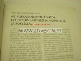 Kouluvoimistelu- ja urheilu 1937 nr 1 -lehti