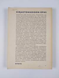 Kirjastonhoidon opas