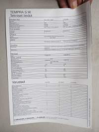 Fiat Tempra SW -myyntiesite