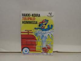 Hakki-koira tulipalohommissa