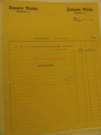 Suomen Messut -asiakirja 21.9.1927 