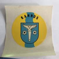 Kannus -siirtokuva / vesisiirtokuva / dekaali -1960-luvun matkamuisto