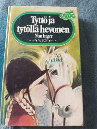 Tyttö ja tytöllä hevonen