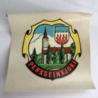 Peräseinäjoki -siirtokuva / vesisiirtokuva / dekaali -1960-luvun matkamuisto