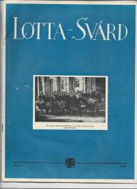 Lotta - Svärd 1934 nr 6  kansi Kouvolan Pikku Lotat