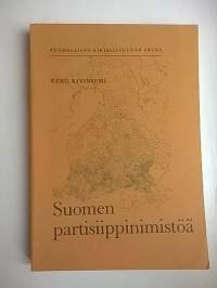 Suomen partisiippinimistöä : ensimmäisen partisiipin sisältävät henkilön- ja paikannimet