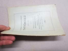 Turun Suomalainen Tyttökoulu 1909-1910 vuosikertomus - Taiteilija Elias Muukan (Muukka) matkakertomus piirustus- ja kaunokirjoitusmetoodin tutkimuksia varten