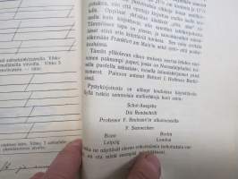 Turun Suomalainen Tyttökoulu 1909-1910 vuosikertomus - Taiteilija Elias Muukan (Muukka) matkakertomus piirustus- ja kaunokirjoitusmetoodin tutkimuksia varten