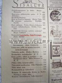 Kotiliesi 1954 nr 13-14, heinäkuu suomalainen kansannainen Edelfeltin kuvaamana, suomalaisia emäntiä: Siiri Nieminen (Janakkala), säilöntäkausi alkaa,