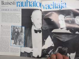 Me Naiset 1977 nr 43, 27.10.1977, Marja ja Heidi Herala, Anneli Pasanen, Charles Chaplin, Helka Vasarainen, Mitä lapsi maksaa?, Songilo, Bing Crosby, Anja Vainio