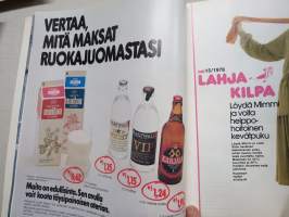 Me Naiset 1978 nr 15, 13.4.1978, Kristiina &amp; Ristomatti Ratia, Trinidad, Veli-Pekka Ketola, Matti Joensuu, ym.