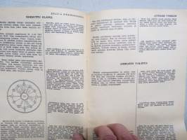 Horoskooppi 1959 nr 4 huhtikuu -ennustuksia ja tulkintaa