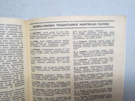 Horoskooppi 1959 nr 4 huhtikuu -ennustuksia ja tulkintaa