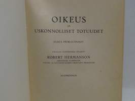 Oikeus ja uskonnolliset totuudet - Olaus-Petri luennot