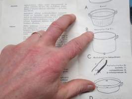 Mehu-Maija Oy Alu Ab -käyttöohje / instructions