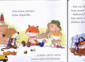 Artun oma näytelmä, 2003. Lastenkirja. Näytelmän tekeminen voi joskus olla haastavaa.