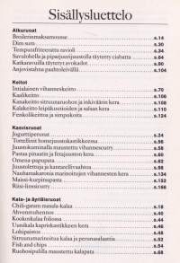 Paras keittokirja N:o 5 - Intialaista ruokaa. Meheviä patoja. Monipuolista pastaa. Kokkikoulu: Perunaa monella tavalla.