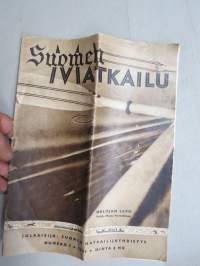 Suomen matkailu 1946 nr 3, Koli juhlavuosi, Tammisaari 400 v, Porvoo 600 v, Jälleenrakennustyömaita, ym.