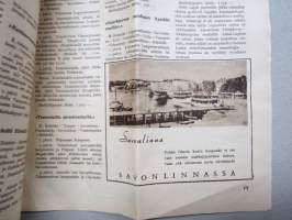 Suomen matkailu 1946 nr 3, Koli juhlavuosi, Tammisaari 400 v, Porvoo 600 v, Jälleenrakennustyömaita, ym.