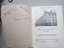 Turun Teknillinen Opisto II kurssi 1946-1948 - Kurssijulkaisu-vuosikirja, matrikkelitiedot valmistuneista valokuvineen