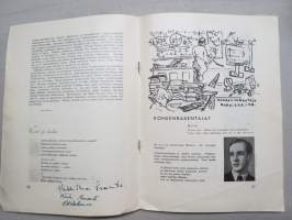 Turun Teknillinen Opisto II kurssi 1946-1948 - Kurssijulkaisu-vuosikirja, matrikkelitiedot valmistuneista valokuvineen