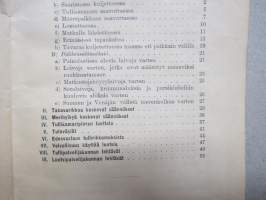 Tärkeimmät lainsäännökset jotka tarkoittavat luvattoman tavarankuljetuksen (=salakuljetuksen) estämistä ulkomaan merenkulussa 1907
