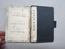 Työväen taskukirja 1927 -kalenteri, muistikirja, artikkeleita, mainoksia