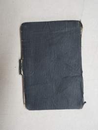 Työväen taskukirja 1927 -kalenteri, muistikirja, artikkeleita, mainoksia