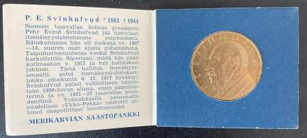 Säästöpankkiviikko 1962 - Keräilykolikko - P. E. Svinhufvud
