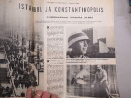Viikko-Sanomat 1960 nr 23, 3.6.1960, Istanbul, Näin eli Ali Khan, Turun Luostarinmäki,Mauno Kuusisto, Niilo &amp; Ruusa Räisänen - Sarakylä - Pudasjärvi, Plisetskaja, ym