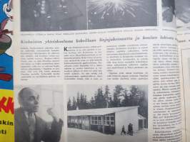 Viikko-Sanomat 1960 nr 7, 12.2.1960, Piispa Martti Simojoki, Kokeilukoulut tienviittoina, Algerian kapina, Davos MM-luistelut, Tarvaspää museoksi, ym.