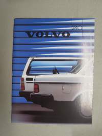 Volvo 240 -myyntiesite, ruotsinkielinen