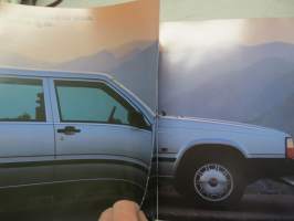 Volvo 740 -myyntiesite, ruotsinkielinen