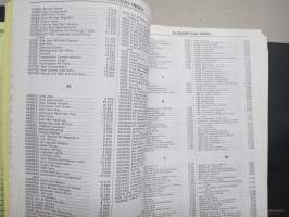 Cadillac 1982-1983 C, D, E, K, Z Parts and Illustration Catalog