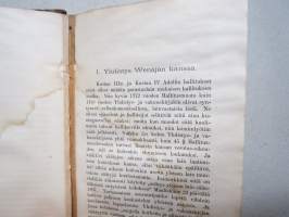 Suomen Valtio-oikeudellinen kehitys 1808:n jälkeen - leimattu Harborin &quot;Sovinto&quot; raittiuseuran Lainakirjasto, Ashtabula Harbor´issa ollut suomalaisten rtaittiusseura