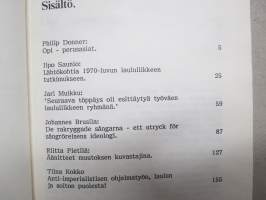 Äänetön pauhu. - Hahmotelmia 70-luvun poliittisesta laululiikkeestä